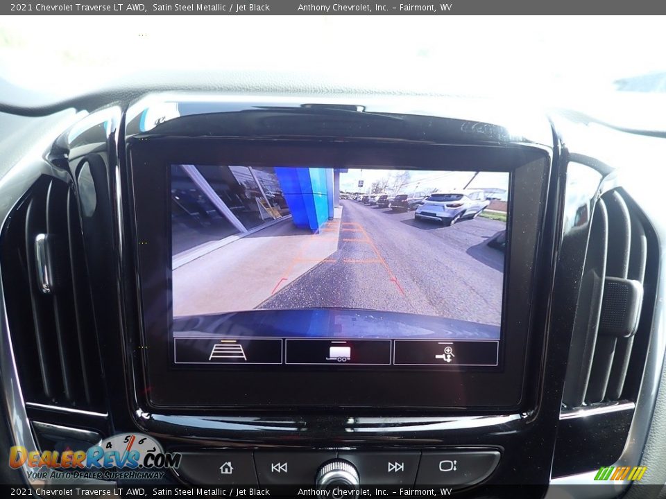 2021 Chevrolet Traverse LT AWD Satin Steel Metallic / Jet Black Photo #19