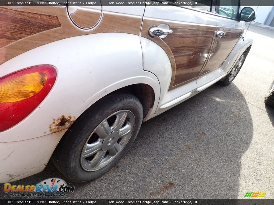 2002 Chrysler PT Cruiser Limited Stone White / Taupe Photo #13