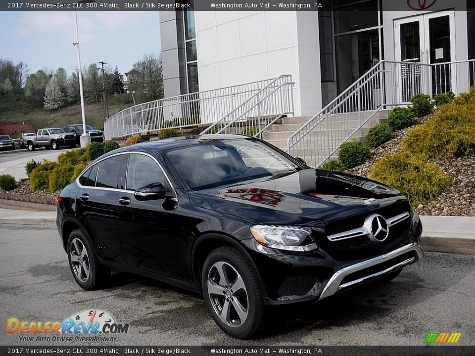 2017 Mercedes-Benz GLC 300 4Matic Black / Silk Beige/Black Photo #1