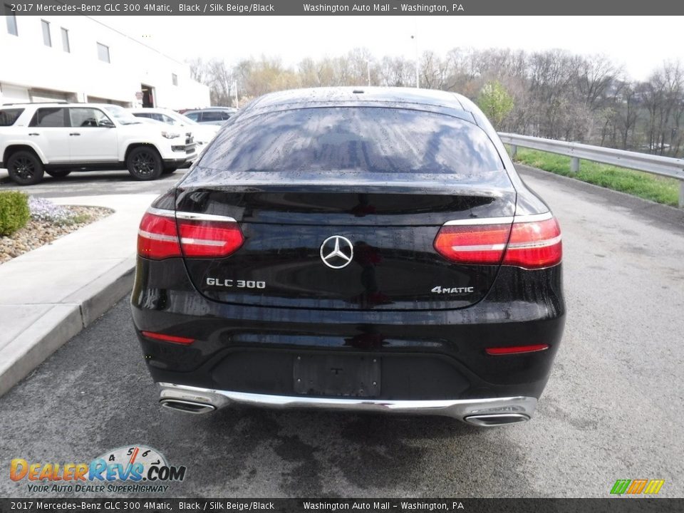 2017 Mercedes-Benz GLC 300 4Matic Black / Silk Beige/Black Photo #14