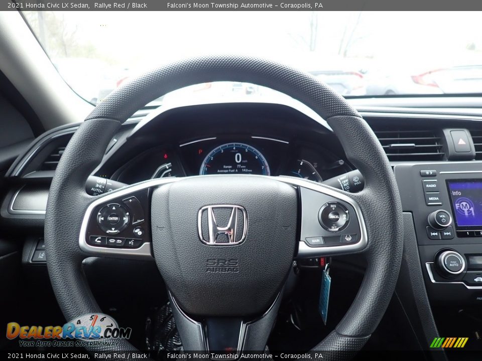 2021 Honda Civic LX Sedan Steering Wheel Photo #13