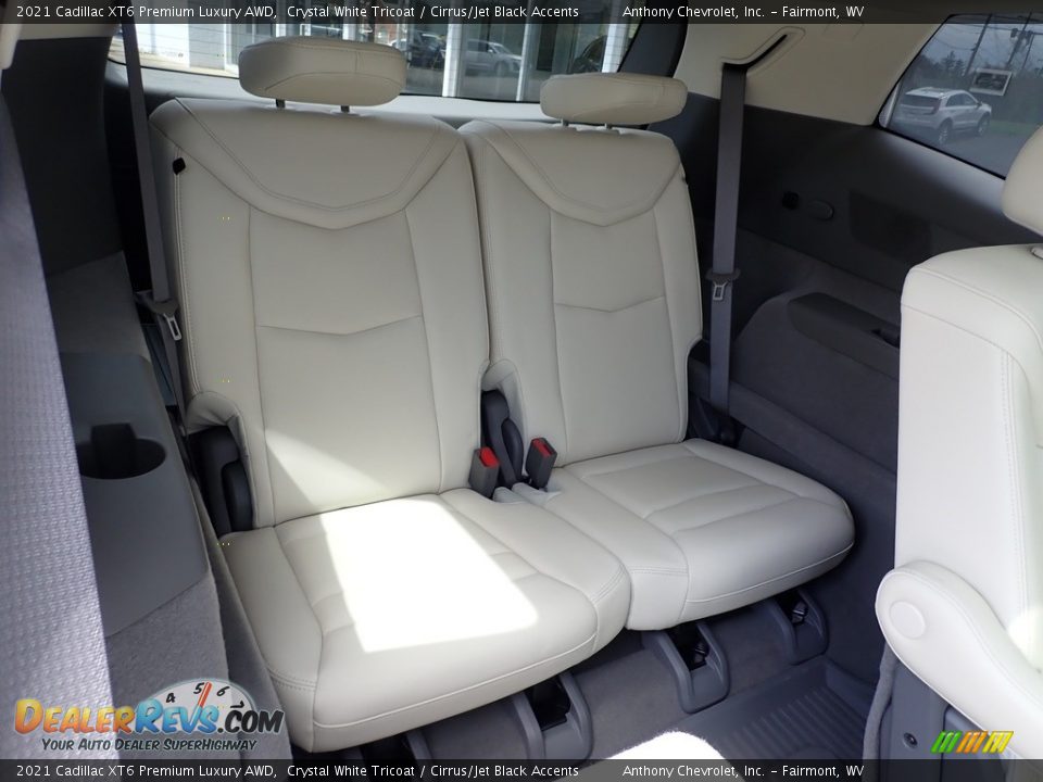 Rear Seat of 2021 Cadillac XT6 Premium Luxury AWD Photo #8