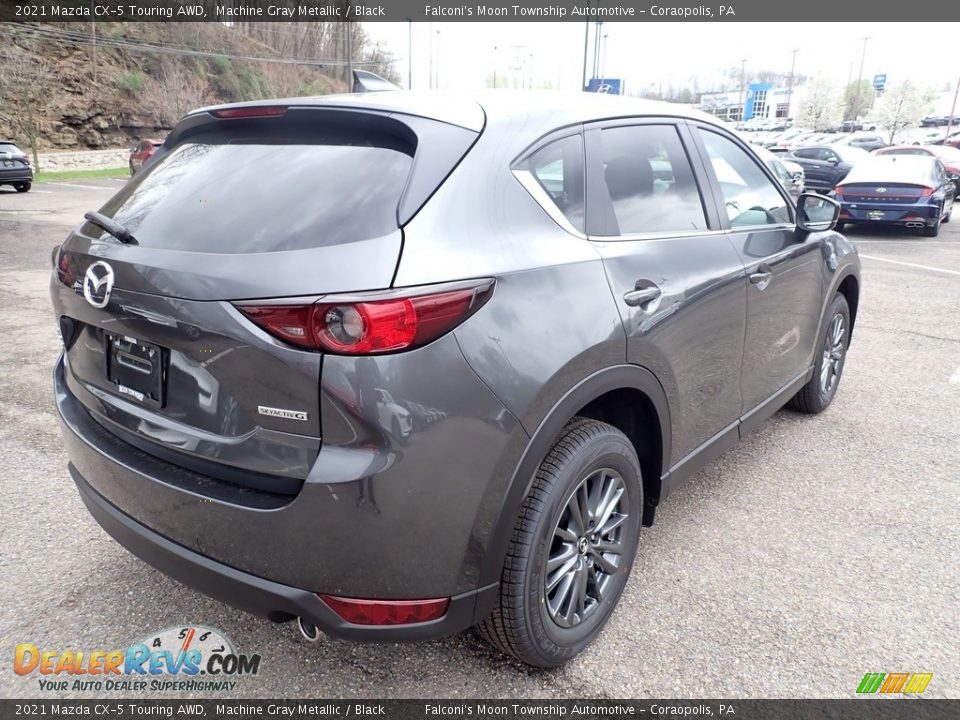 2021 Mazda CX-5 Touring AWD Machine Gray Metallic / Black Photo #2