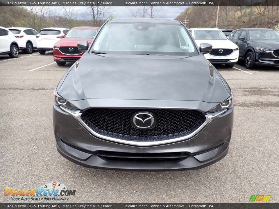 2021 Mazda CX-5 Touring AWD Machine Gray Metallic / Black Photo #4