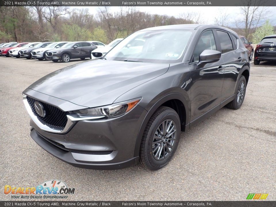 2021 Mazda CX-5 Touring AWD Machine Gray Metallic / Black Photo #5