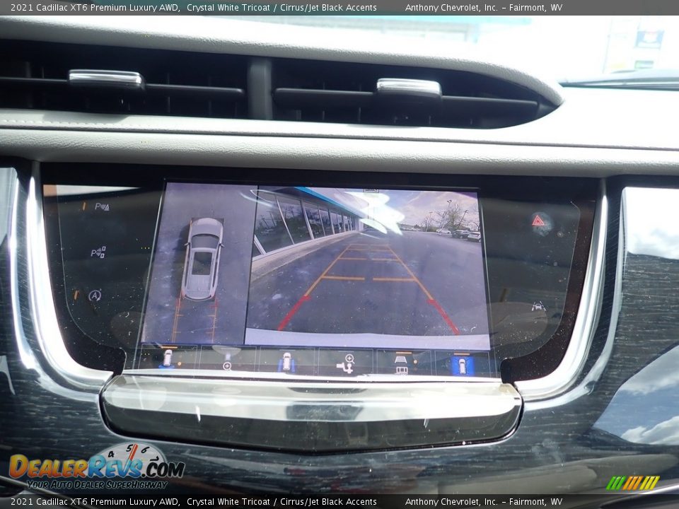 2021 Cadillac XT6 Premium Luxury AWD Crystal White Tricoat / Cirrus/Jet Black Accents Photo #17