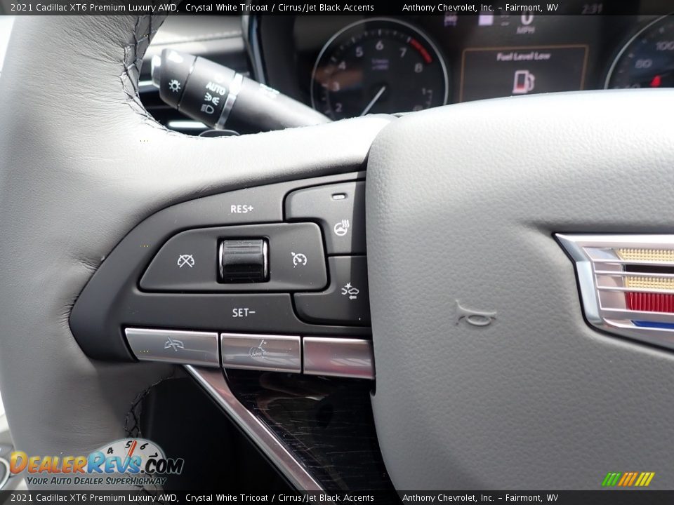 2021 Cadillac XT6 Premium Luxury AWD Steering Wheel Photo #19
