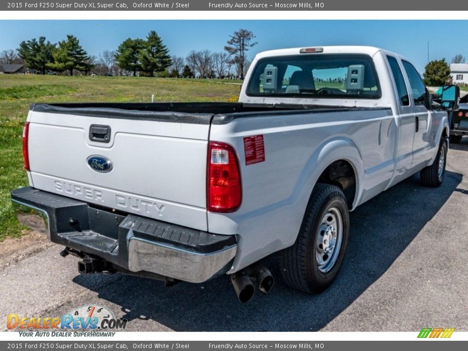 2015 Ford F250 Super Duty XL Super Cab Oxford White / Steel Photo #4