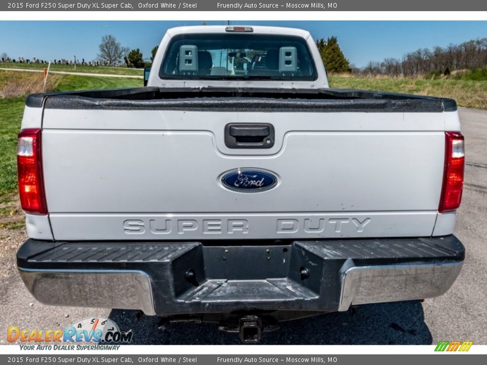 2015 Ford F250 Super Duty XL Super Cab Oxford White / Steel Photo #5
