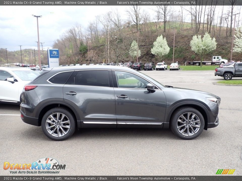 2021 Mazda CX-9 Grand Touring AWD Machine Gray Metallic / Black Photo #1