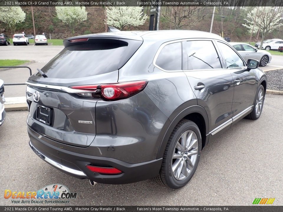 2021 Mazda CX-9 Grand Touring AWD Machine Gray Metallic / Black Photo #2