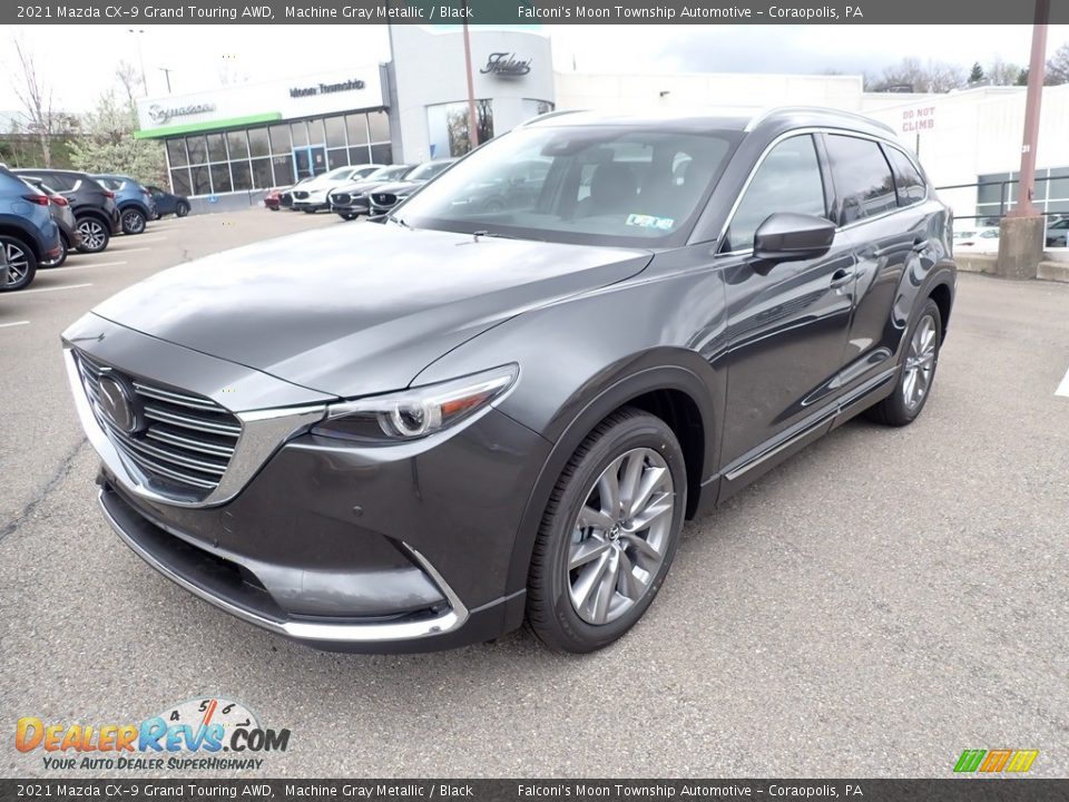 2021 Mazda CX-9 Grand Touring AWD Machine Gray Metallic / Black Photo #5