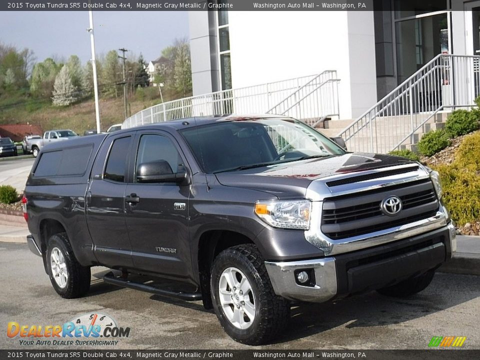 2015 Toyota Tundra SR5 Double Cab 4x4 Magnetic Gray Metallic / Graphite Photo #1