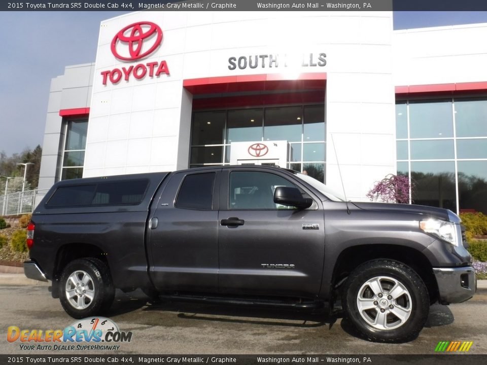 2015 Toyota Tundra SR5 Double Cab 4x4 Magnetic Gray Metallic / Graphite Photo #2