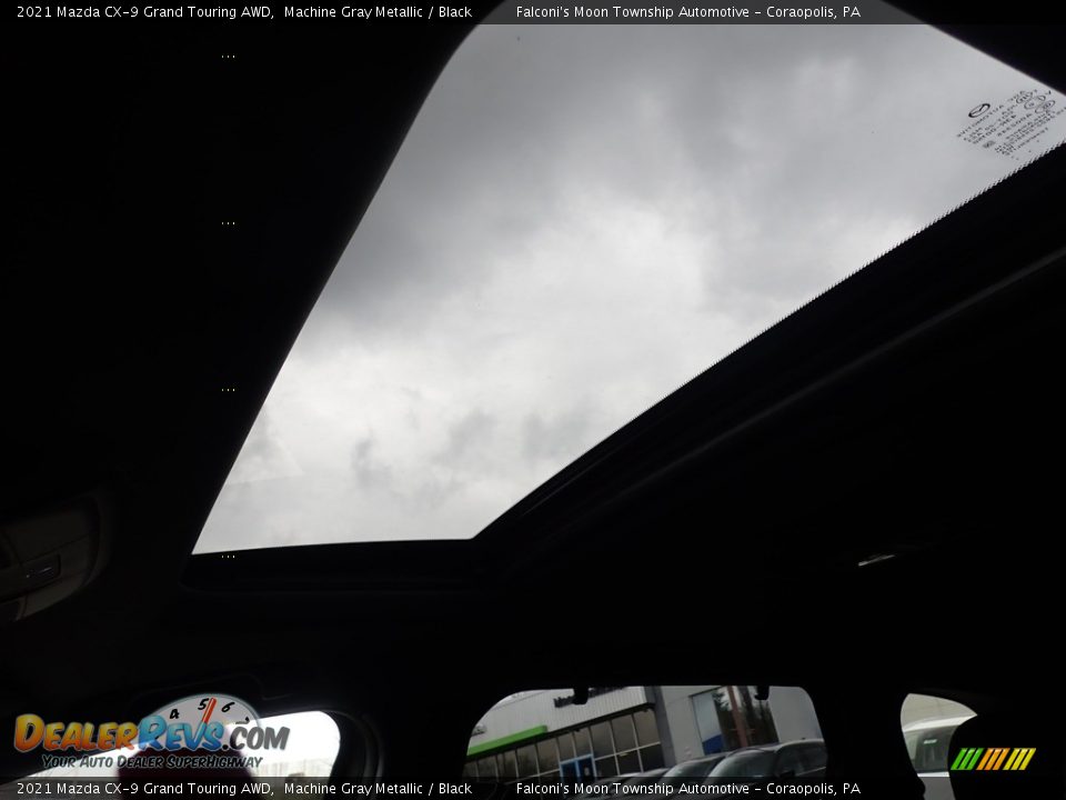 2021 Mazda CX-9 Grand Touring AWD Machine Gray Metallic / Black Photo #13