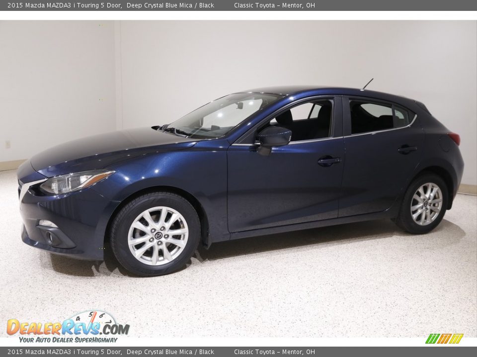 Deep Crystal Blue Mica 2015 Mazda MAZDA3 i Touring 5 Door Photo #3