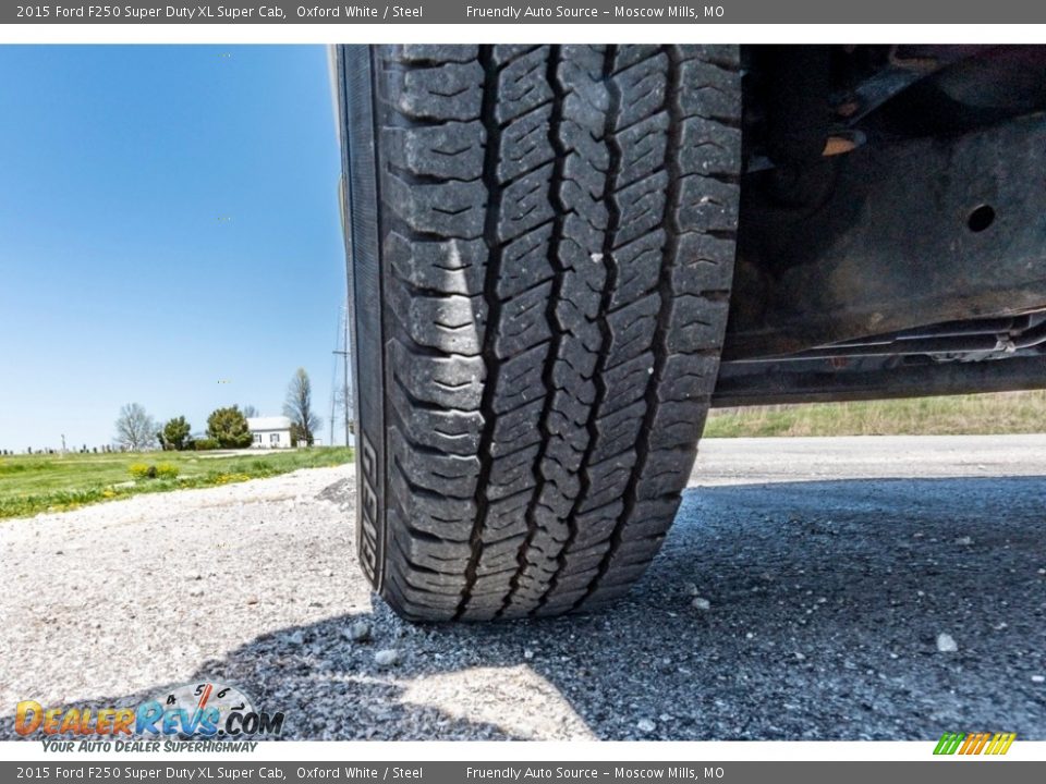 2015 Ford F250 Super Duty XL Super Cab Oxford White / Steel Photo #16