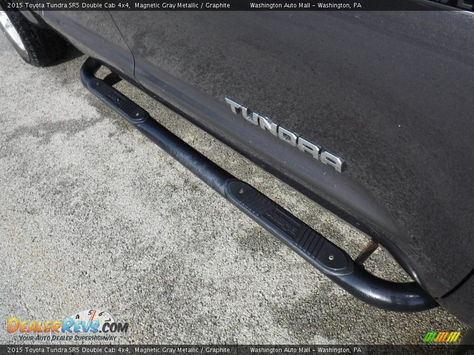 2015 Toyota Tundra SR5 Double Cab 4x4 Magnetic Gray Metallic / Graphite Photo #10