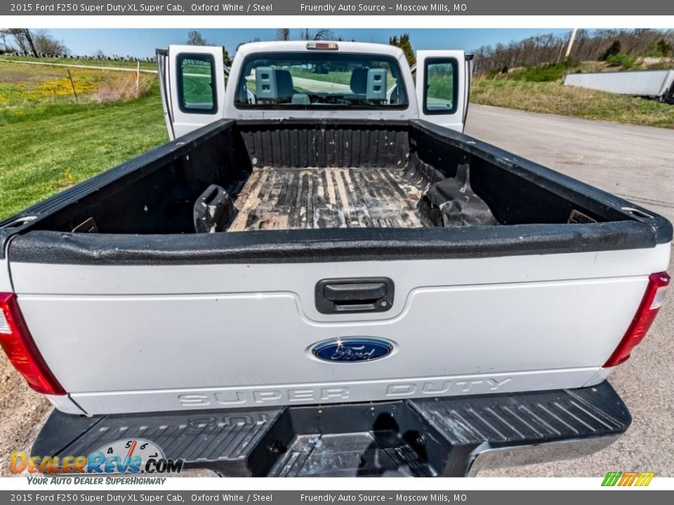 2015 Ford F250 Super Duty XL Super Cab Oxford White / Steel Photo #25