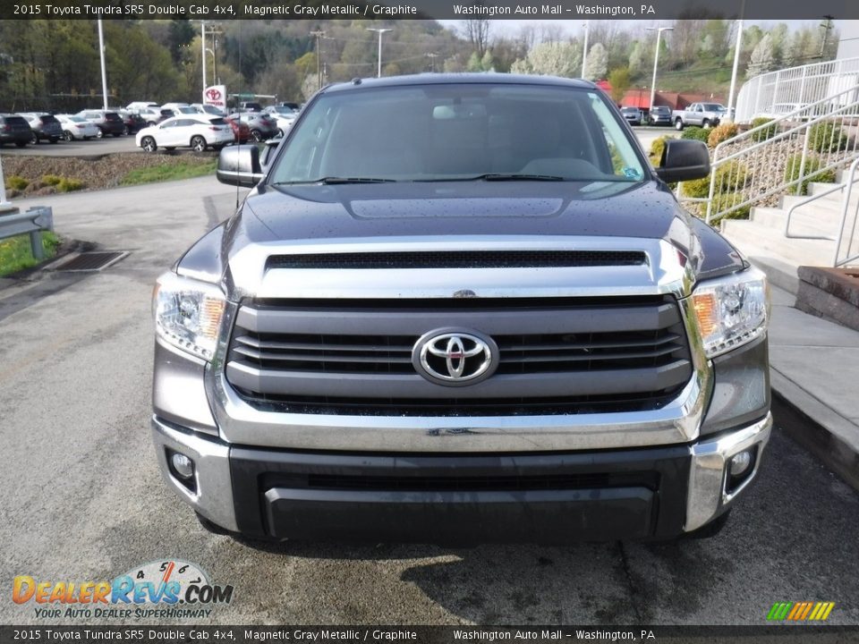 2015 Toyota Tundra SR5 Double Cab 4x4 Magnetic Gray Metallic / Graphite Photo #12