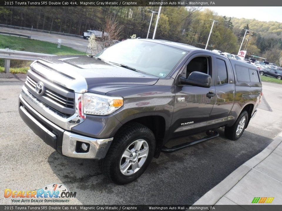 2015 Toyota Tundra SR5 Double Cab 4x4 Magnetic Gray Metallic / Graphite Photo #13