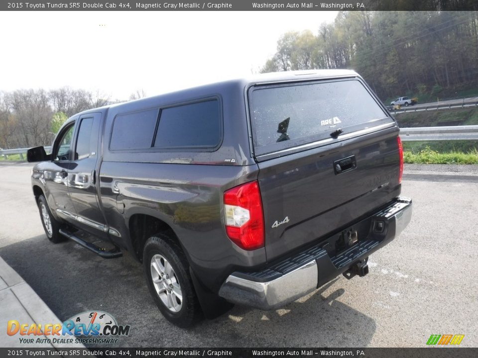 2015 Toyota Tundra SR5 Double Cab 4x4 Magnetic Gray Metallic / Graphite Photo #15