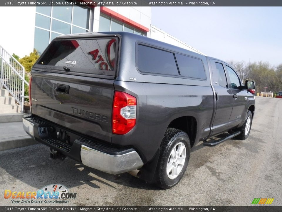 2015 Toyota Tundra SR5 Double Cab 4x4 Magnetic Gray Metallic / Graphite Photo #17