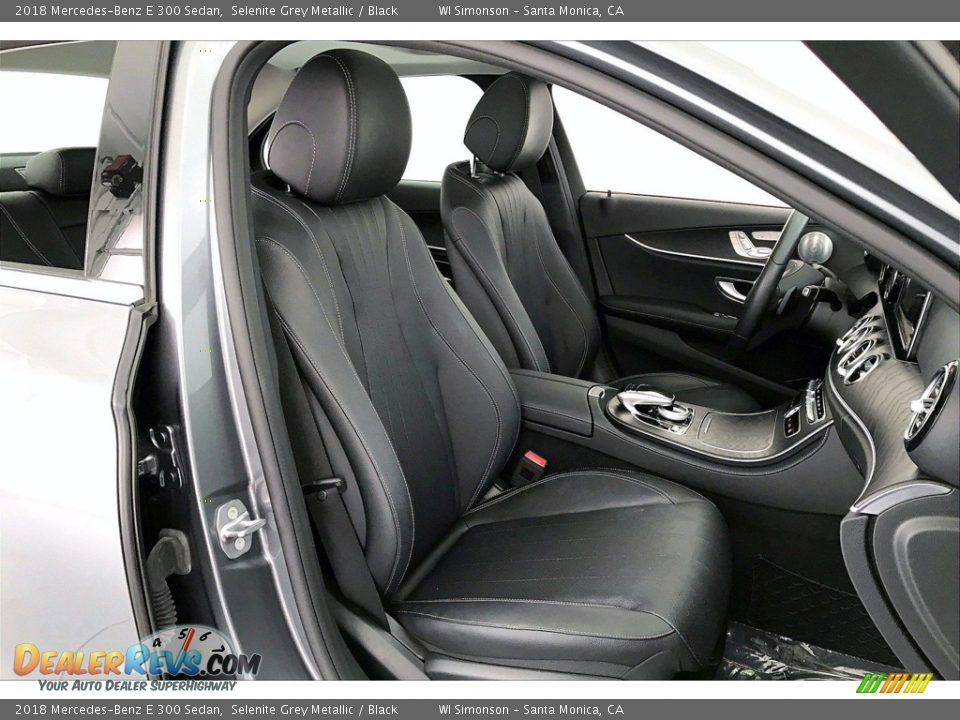 2018 Mercedes-Benz E 300 Sedan Selenite Grey Metallic / Black Photo #6