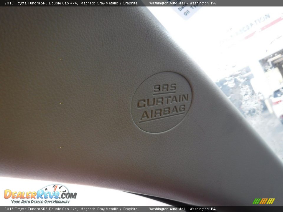 2015 Toyota Tundra SR5 Double Cab 4x4 Magnetic Gray Metallic / Graphite Photo #23