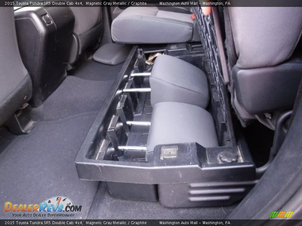 2015 Toyota Tundra SR5 Double Cab 4x4 Magnetic Gray Metallic / Graphite Photo #27