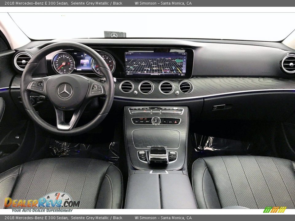 2018 Mercedes-Benz E 300 Sedan Selenite Grey Metallic / Black Photo #15