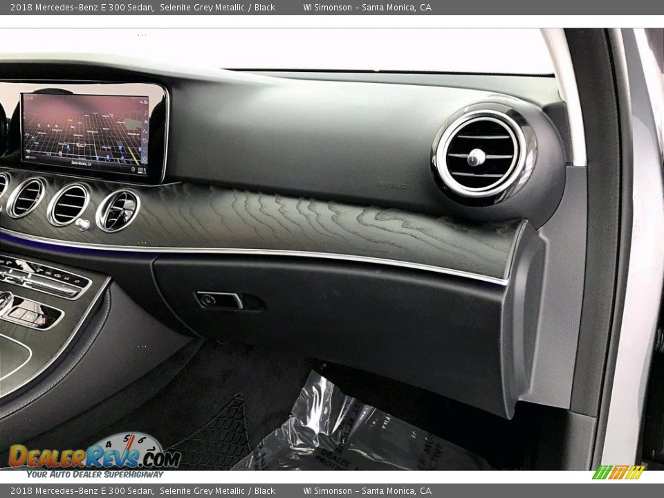 2018 Mercedes-Benz E 300 Sedan Selenite Grey Metallic / Black Photo #16
