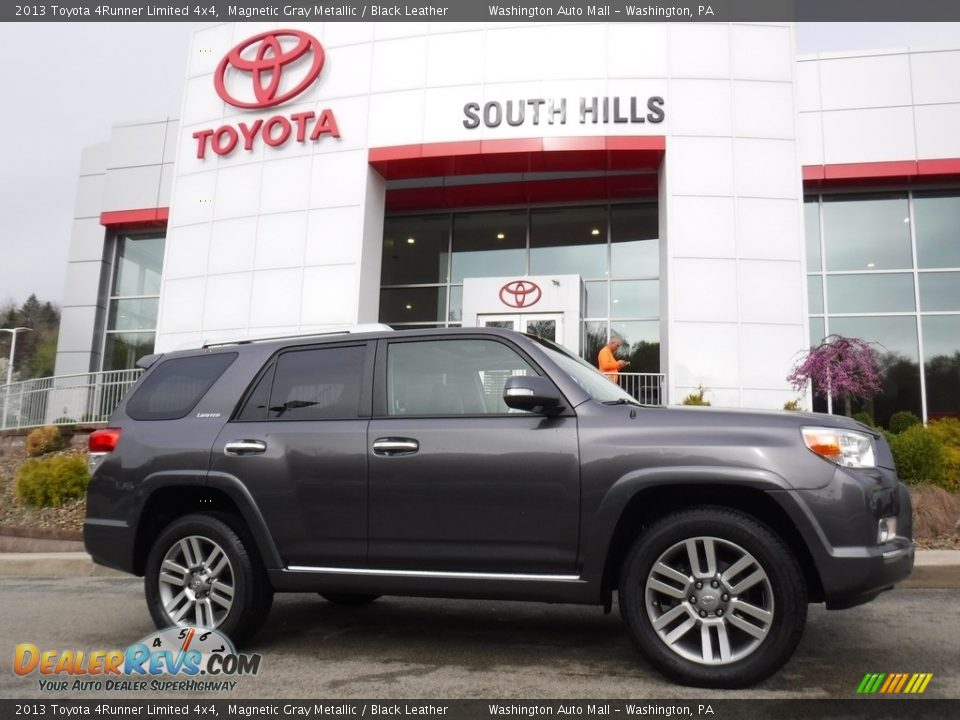 2013 Toyota 4Runner Limited 4x4 Magnetic Gray Metallic / Black Leather Photo #2