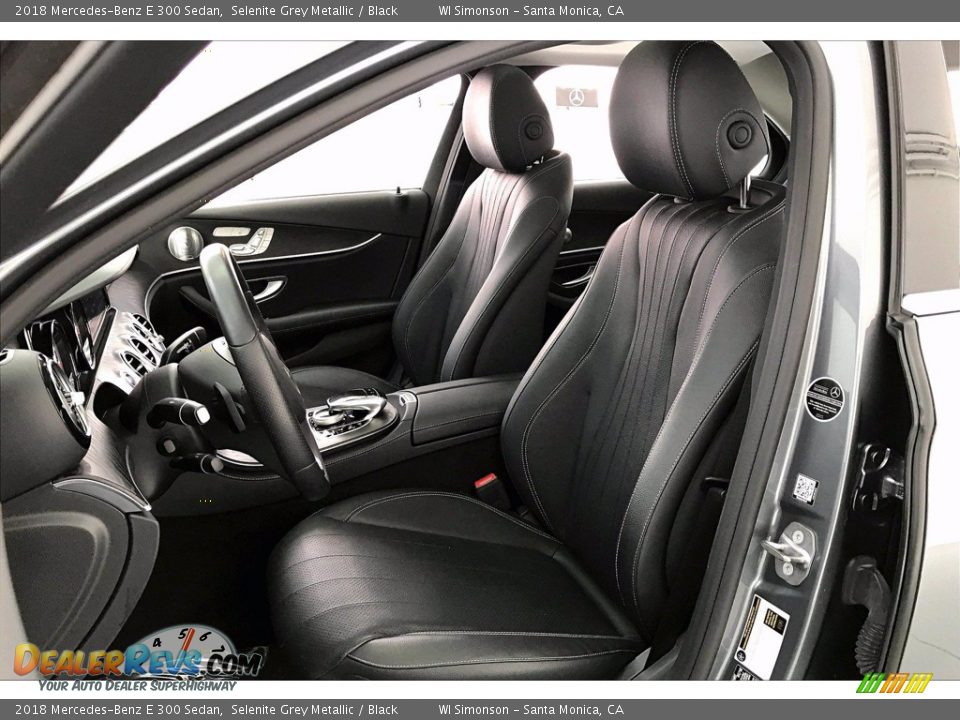 2018 Mercedes-Benz E 300 Sedan Selenite Grey Metallic / Black Photo #18