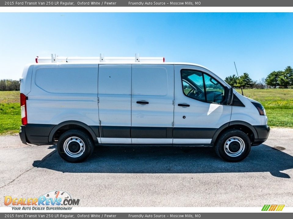 2015 Ford Transit Van 250 LR Regular Oxford White / Pewter Photo #3