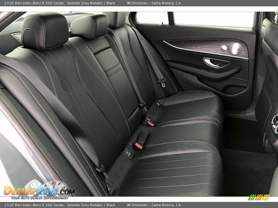 2018 Mercedes-Benz E 300 Sedan Selenite Grey Metallic / Black Photo #19