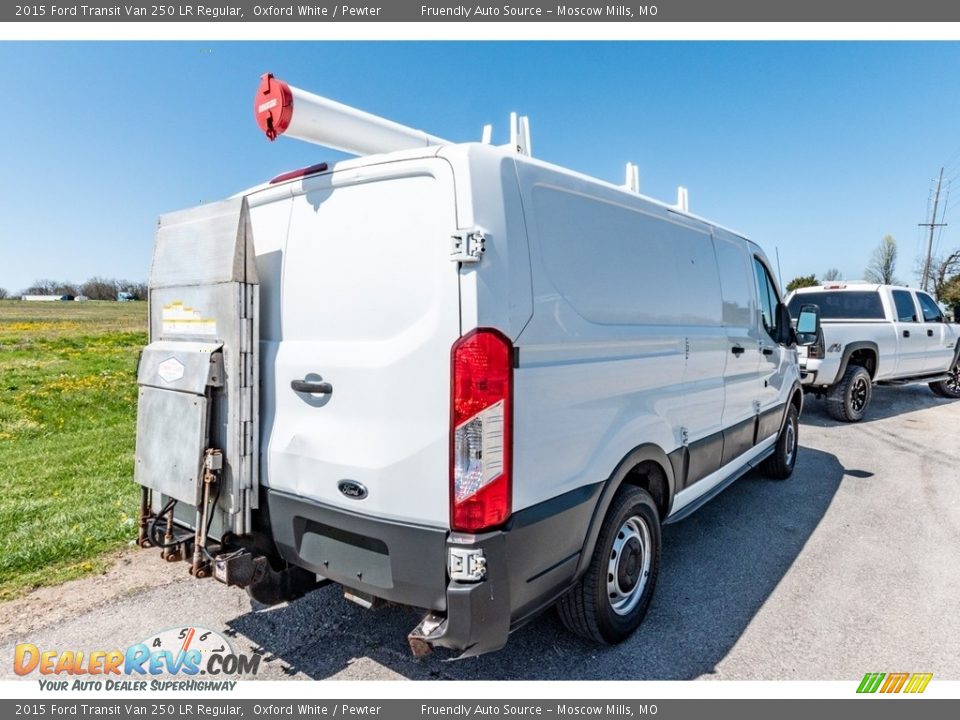 2015 Ford Transit Van 250 LR Regular Oxford White / Pewter Photo #4