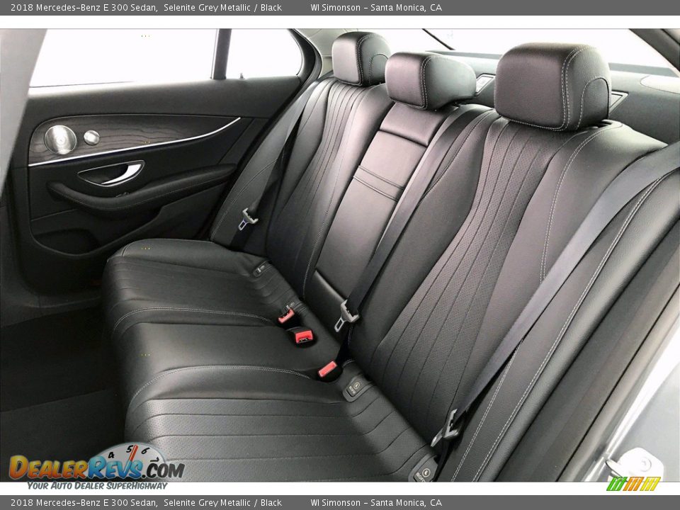 2018 Mercedes-Benz E 300 Sedan Selenite Grey Metallic / Black Photo #20