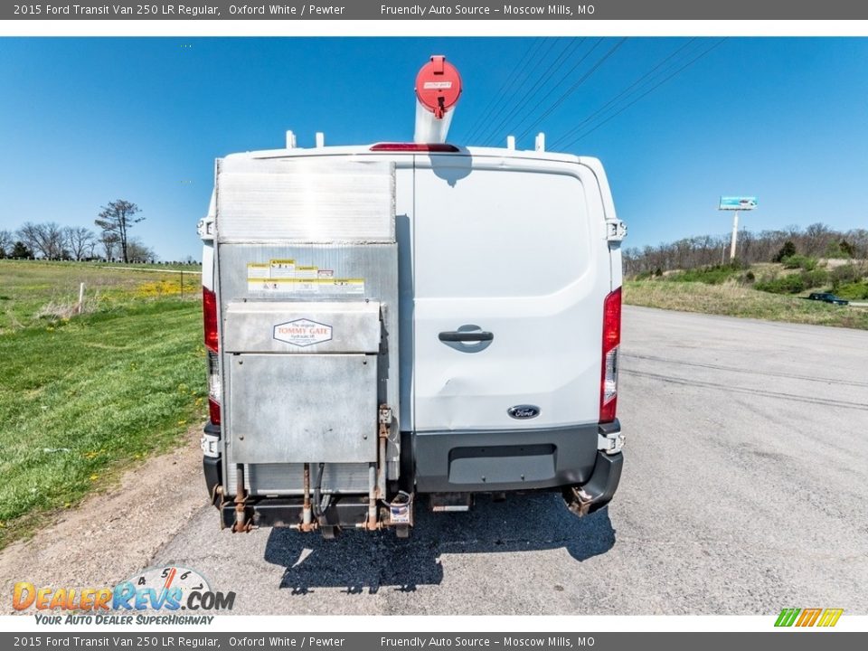 2015 Ford Transit Van 250 LR Regular Oxford White / Pewter Photo #5