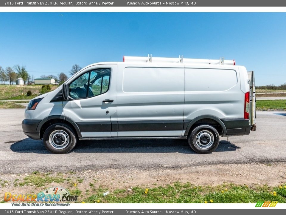 2015 Ford Transit Van 250 LR Regular Oxford White / Pewter Photo #7