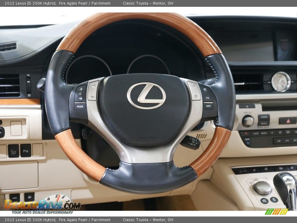 2013 Lexus ES 300h Hybrid Fire Agate Pearl / Parchment Photo #7