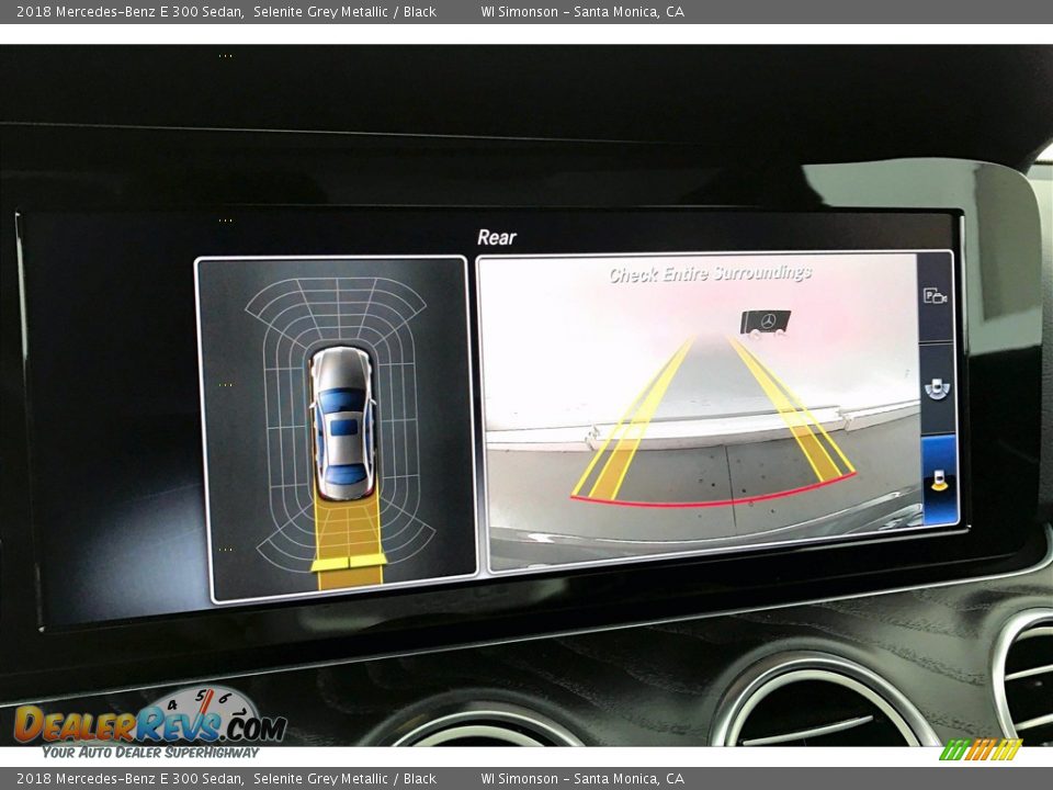 2018 Mercedes-Benz E 300 Sedan Selenite Grey Metallic / Black Photo #24