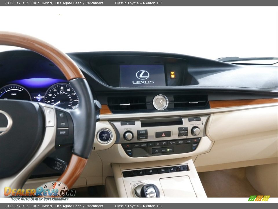 2013 Lexus ES 300h Hybrid Fire Agate Pearl / Parchment Photo #9