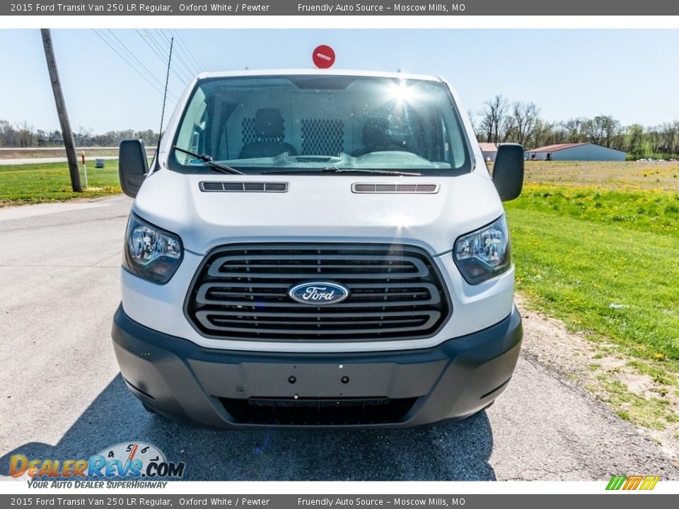 2015 Ford Transit Van 250 LR Regular Oxford White / Pewter Photo #9