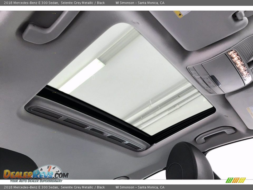 2018 Mercedes-Benz E 300 Sedan Selenite Grey Metallic / Black Photo #25