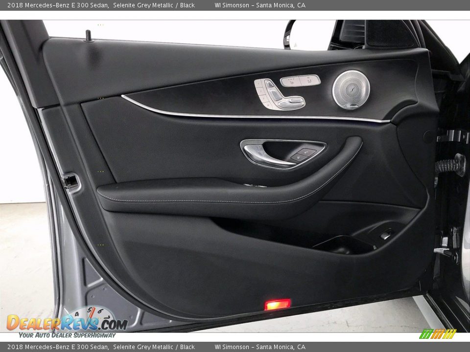 2018 Mercedes-Benz E 300 Sedan Selenite Grey Metallic / Black Photo #26