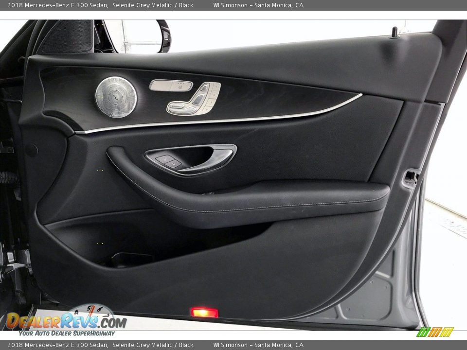 2018 Mercedes-Benz E 300 Sedan Selenite Grey Metallic / Black Photo #27