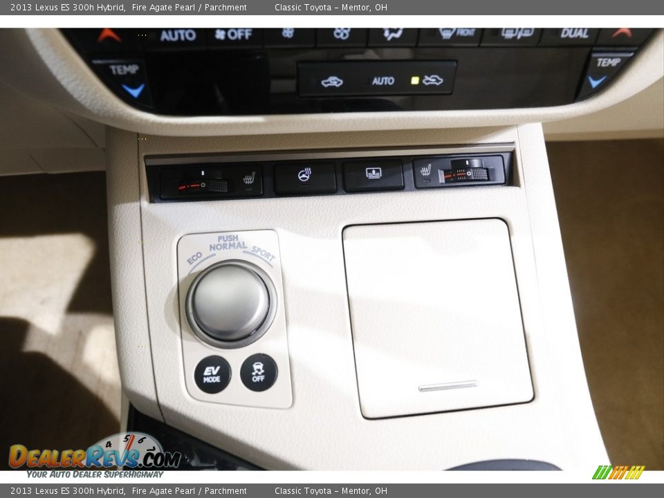 2013 Lexus ES 300h Hybrid Fire Agate Pearl / Parchment Photo #15