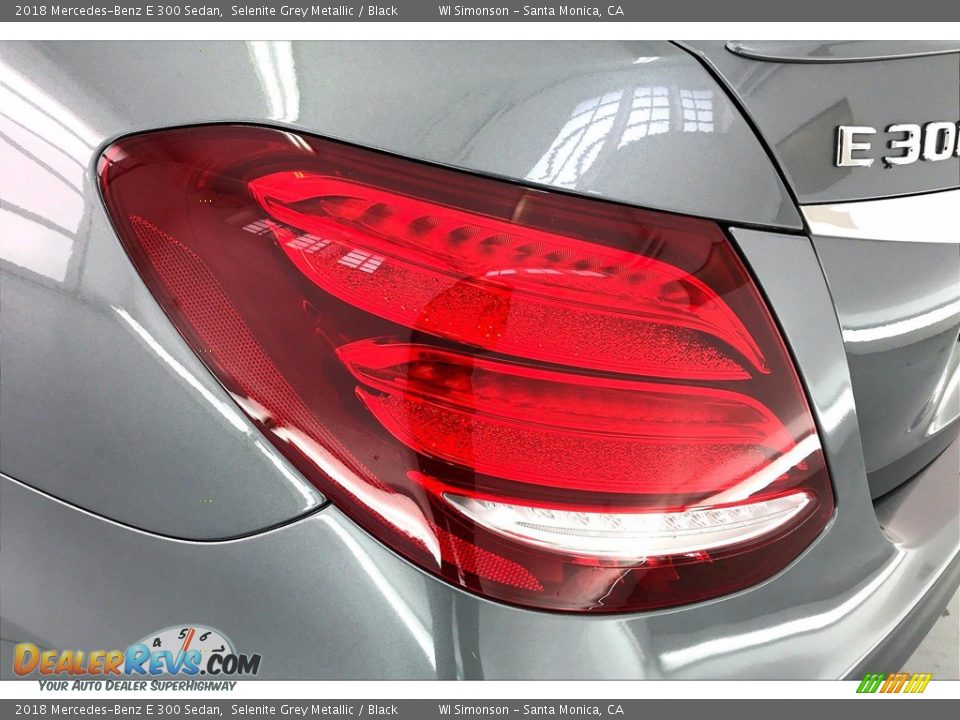 2018 Mercedes-Benz E 300 Sedan Selenite Grey Metallic / Black Photo #29