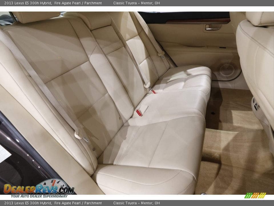 2013 Lexus ES 300h Hybrid Fire Agate Pearl / Parchment Photo #17